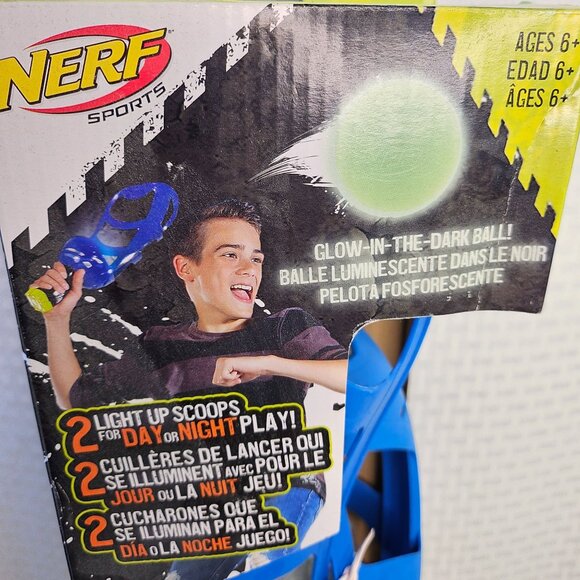 Nerf Lightning Scoop Toss Game Set - Picture 2 of 4